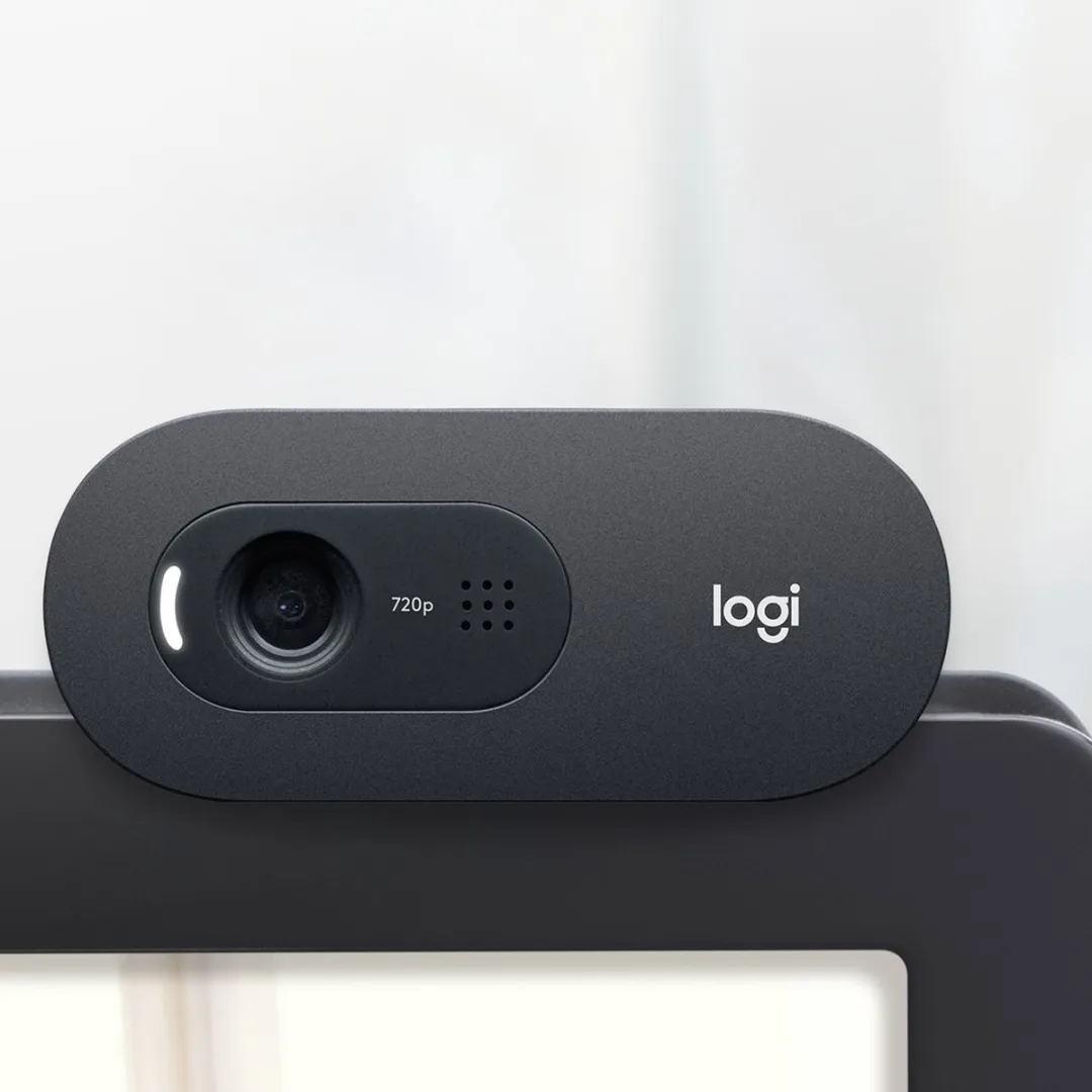 Logitech C505 HD Webcam - Zwart