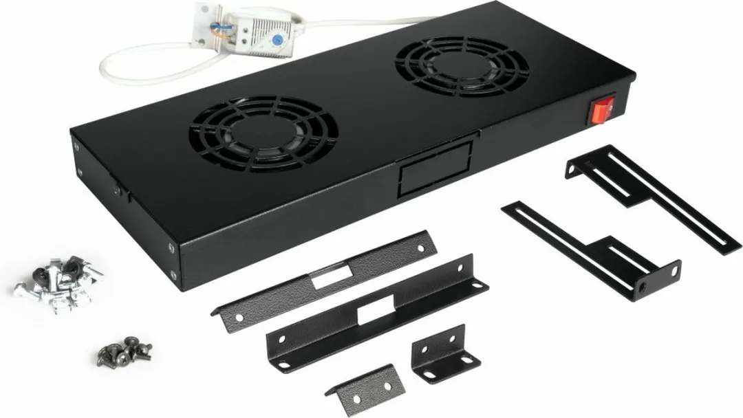 Equip EZF-2-B Koelventilator - Zwart