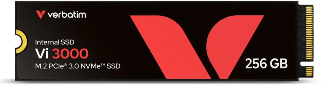 Verbatim Vi3000 49373 M.2 SSD - 256GB - PCIe NVMe 3.0 x4
