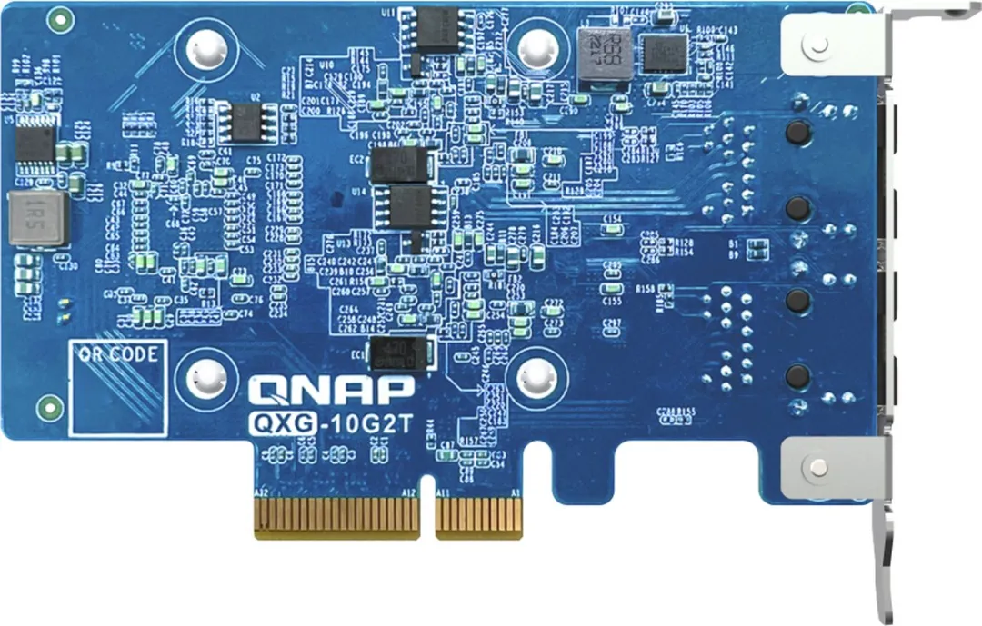 QNAP QXG-10G2T Netwerkkaart 10Gbps - 4 Poorten - Groen - afbeelding 6 van 6