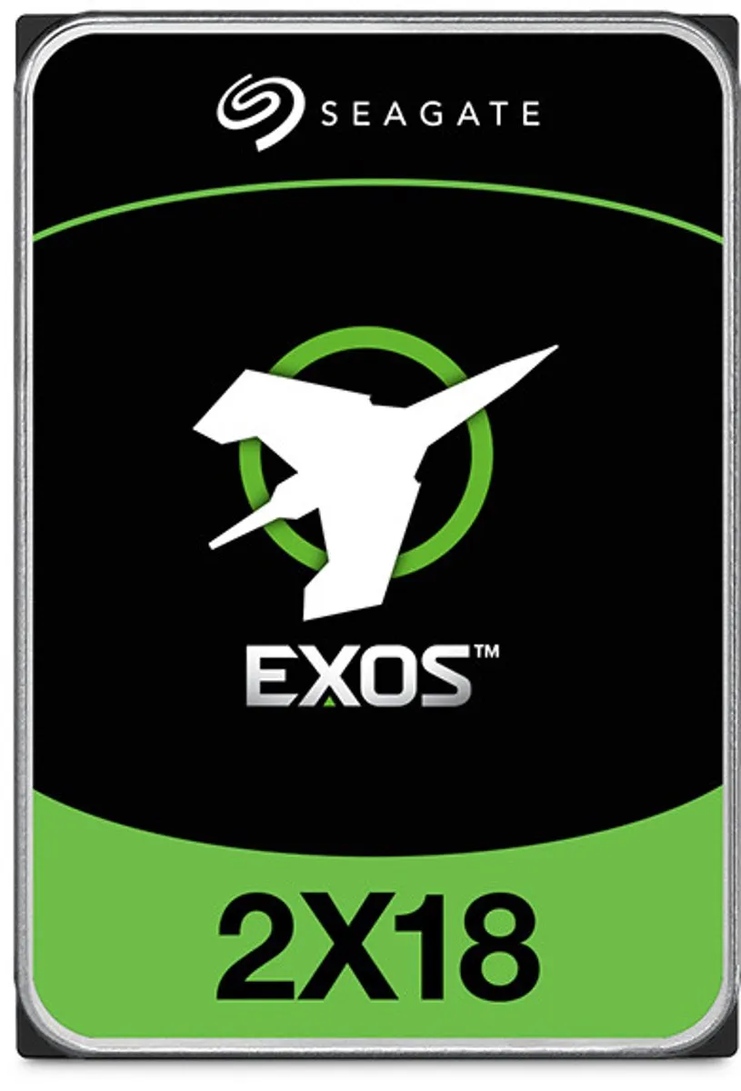 Seagate EXOS 2X18 ST18000NM0012 Harde Schijf 18TB