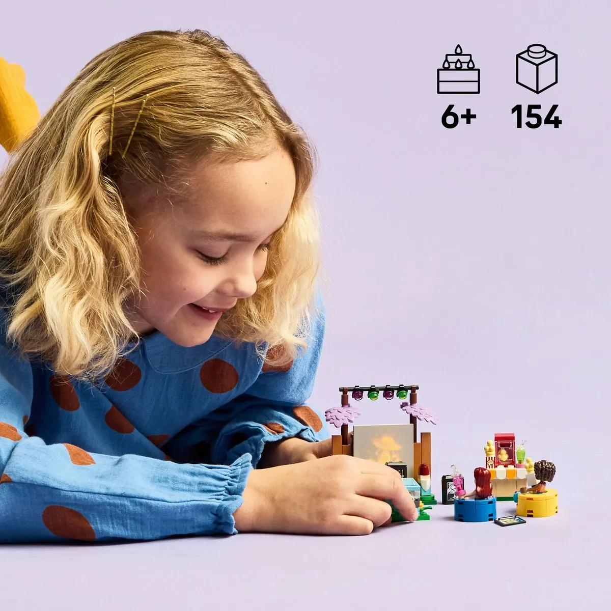 LEGO Friends Filmavond 42642 Bouwpakket - 154 Stukken - Multicolor
