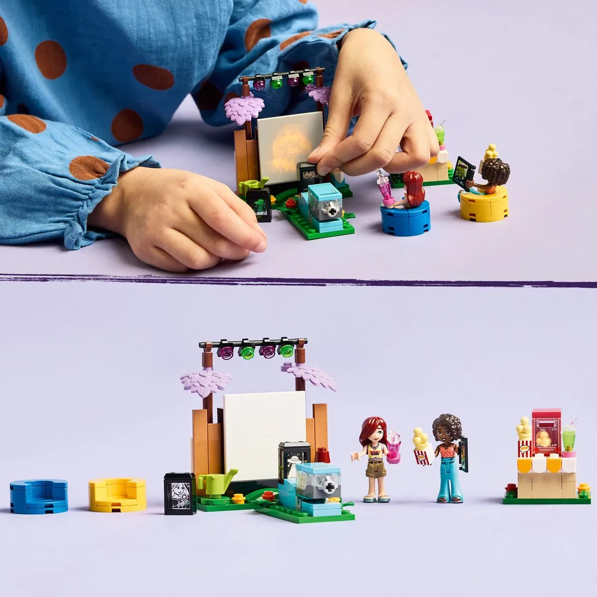 LEGO Friends Filmavond 42642 Bouwpakket - 154 Stukken - Multicolor