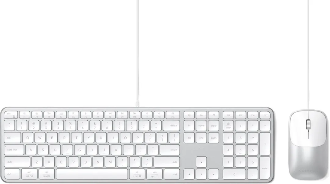 Satechi Slim CLX3 Combo - USB-C - Grijs