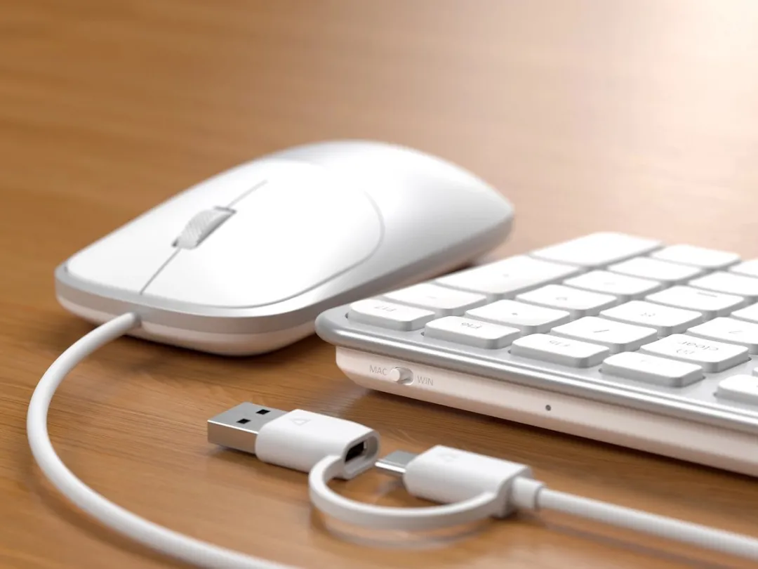 Satechi Slim CLX3 Combo - USB-C - Grijs