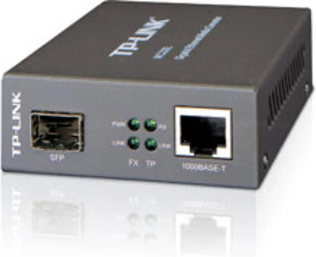 TP-Link MC220L Gigabit Media Converter - Grijs