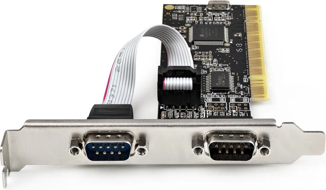 Startech PCI2S1P2 PCI Combo Kaart - Dual RS232 & Parallel - Zwart