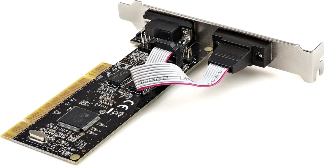 Startech PCI2S1P2 PCI Combo Kaart - Dual RS232 & Parallel - Zwart