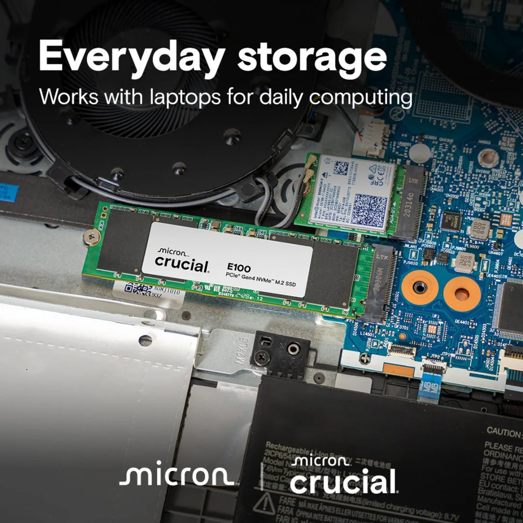 Crucial CT2000E100SSD8 SSD - 2TB - afbeelding 6 van 6
