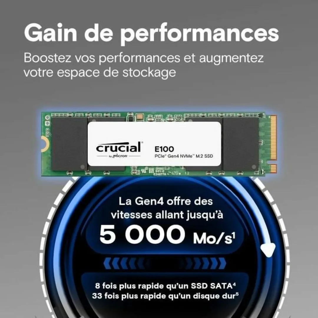 Crucial CT2000E100SSD8 SSD - 2TB
