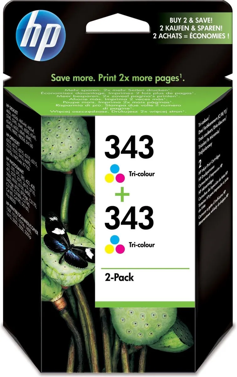 HP 343 CB332EE Inktcartridge Kleur