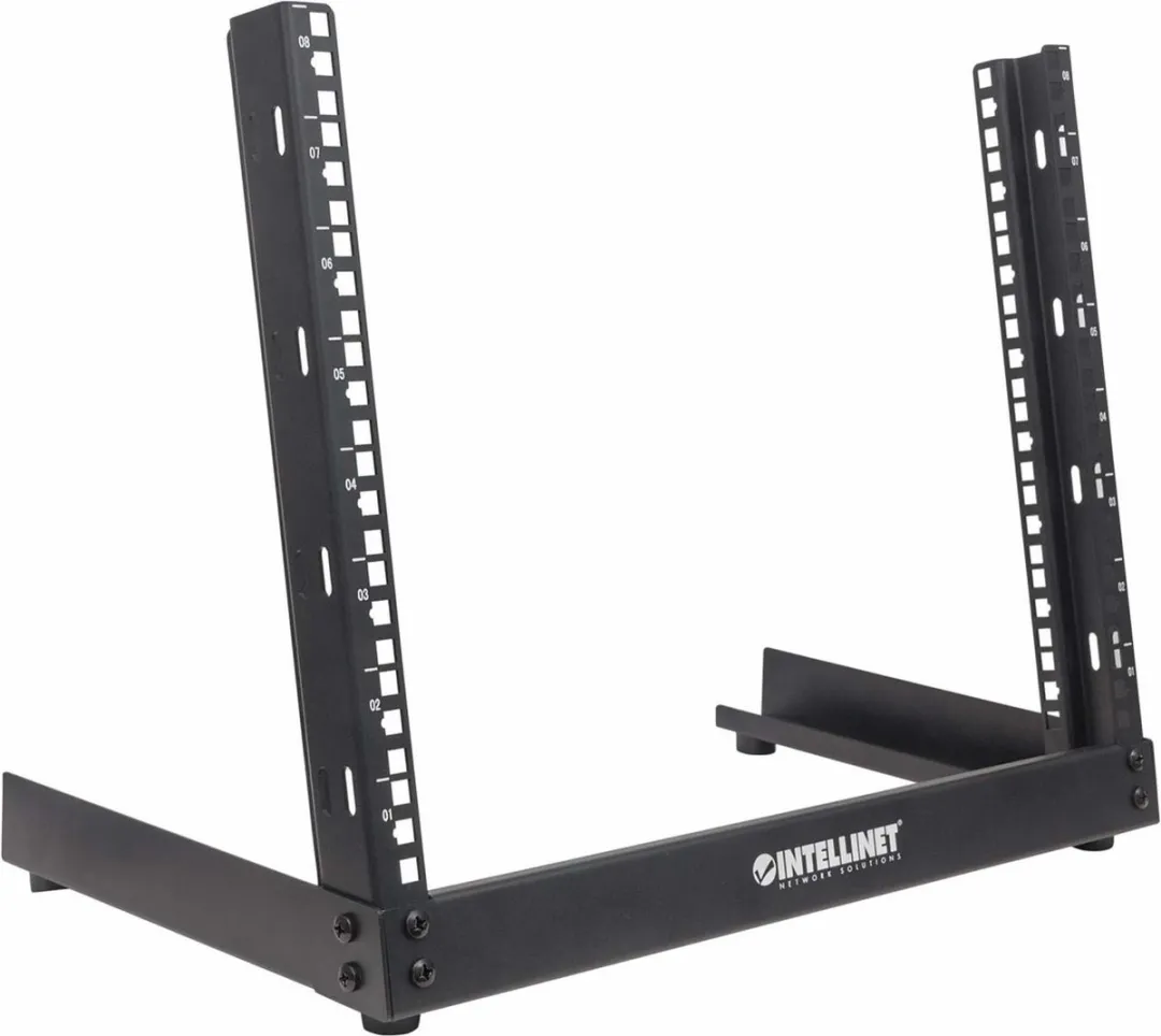 Intellinet 714648 Vrijstaand Rack 8U - Zwart