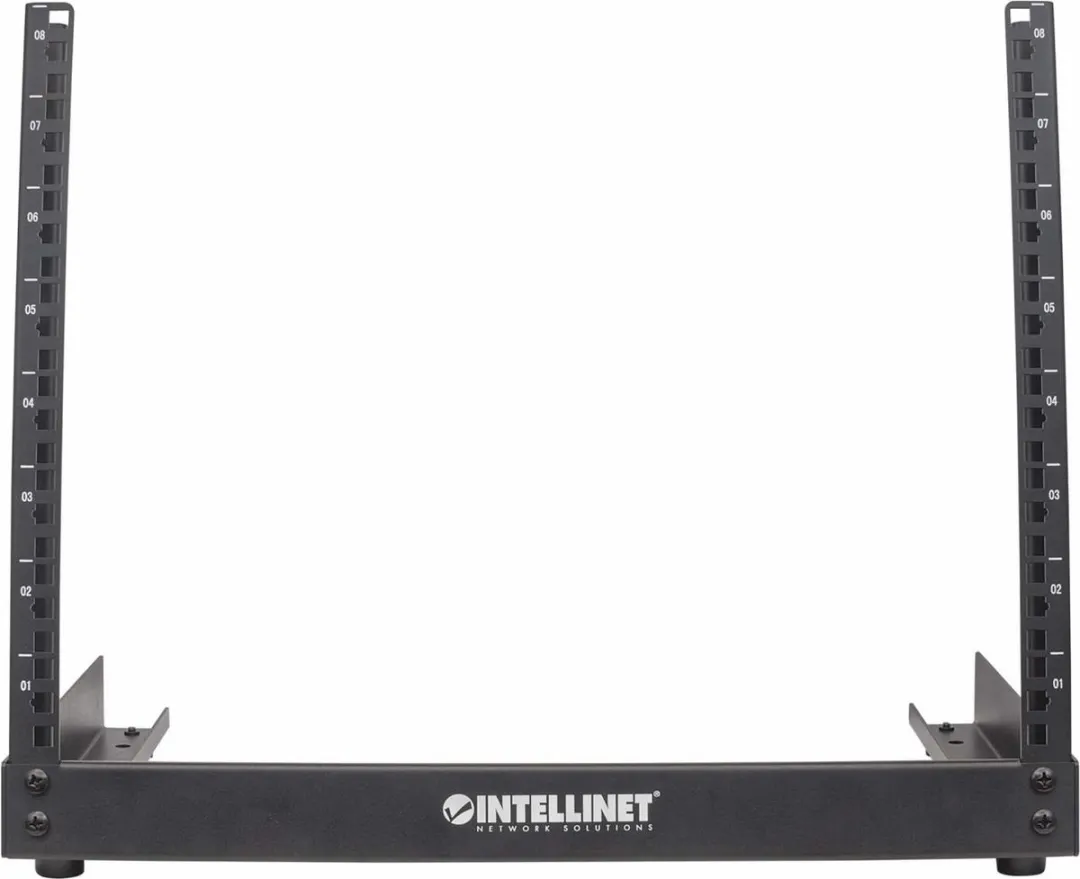 Intellinet 714648 Vrijstaand Rack 8U - Zwart