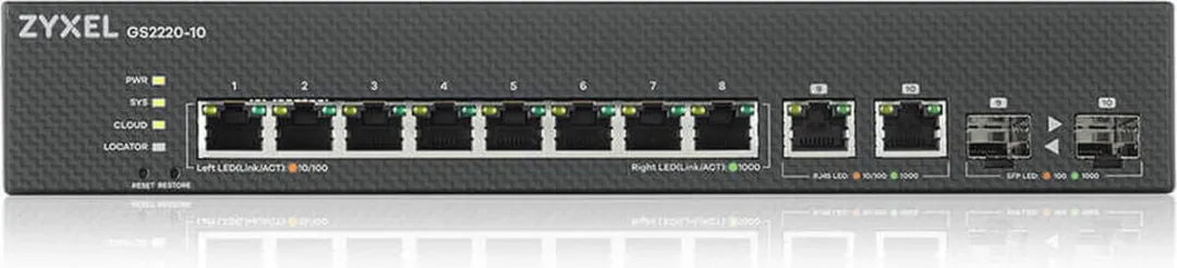 Zyxel GS2220-10-EU0101F Switch