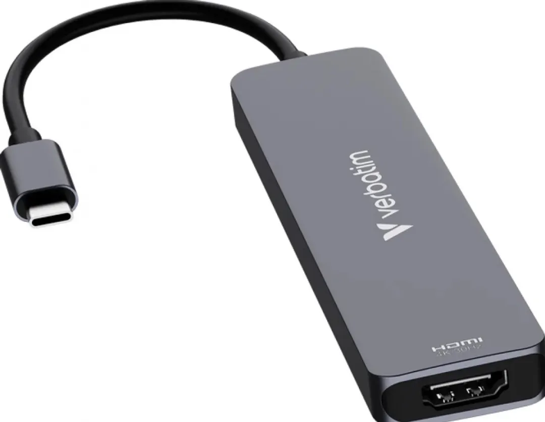 Verbatim Essentials 32158 USB-Hub 7 Poorten - Grijs