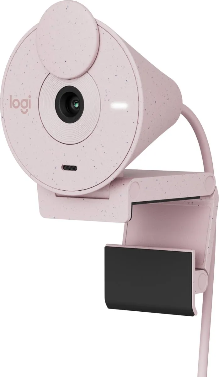 Logitech Brio 300 Webcam - Full HD - USB-C - Roze
