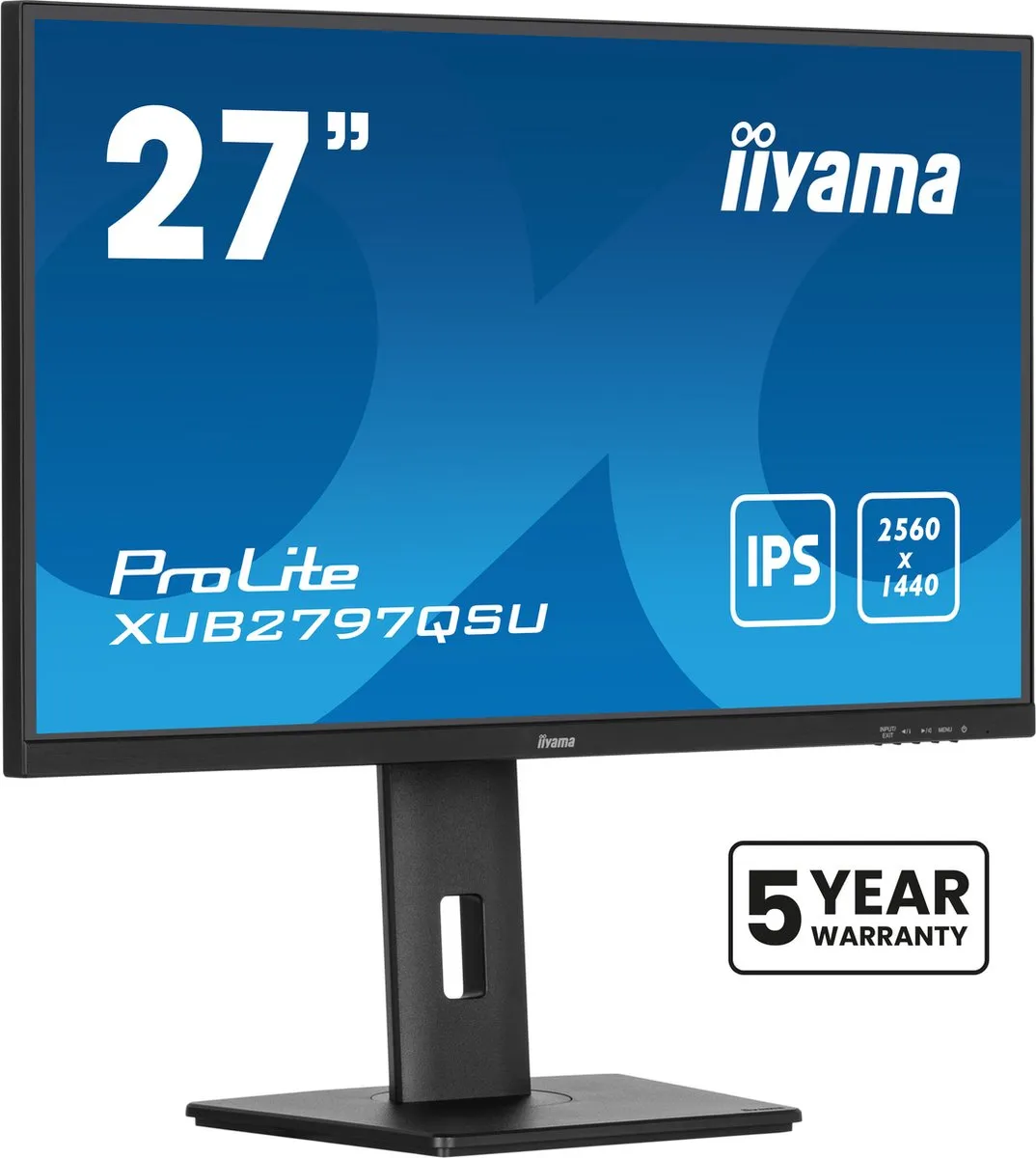 iiyama ProLite XUB2797QSU-B2 27" QHD IPS Monitor