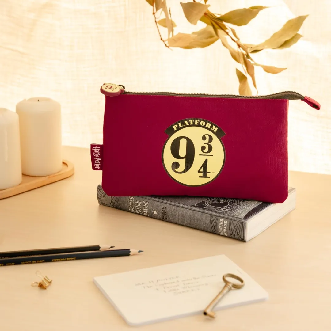 Harry Potter Etui 3 Vakken Platform 9¾ Bordeaux - afbeelding 4 van 6