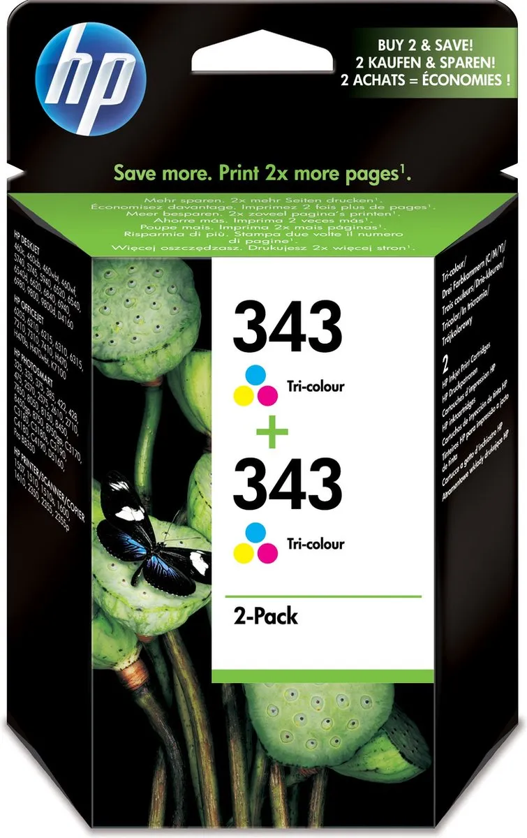 HP 343 CB332EE Inktcartridge