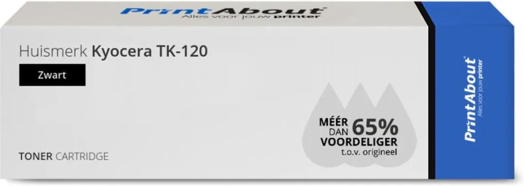 PrintAbout Kyocera TK-120-PA Toner - 8.000 pagina's - Zwart