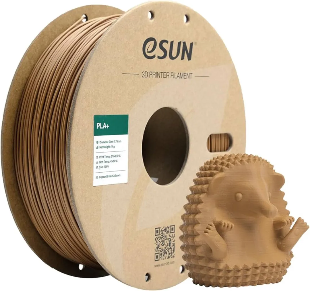 ESUN PLA+ Lichtbruin 3D Printerfilament 1 kg