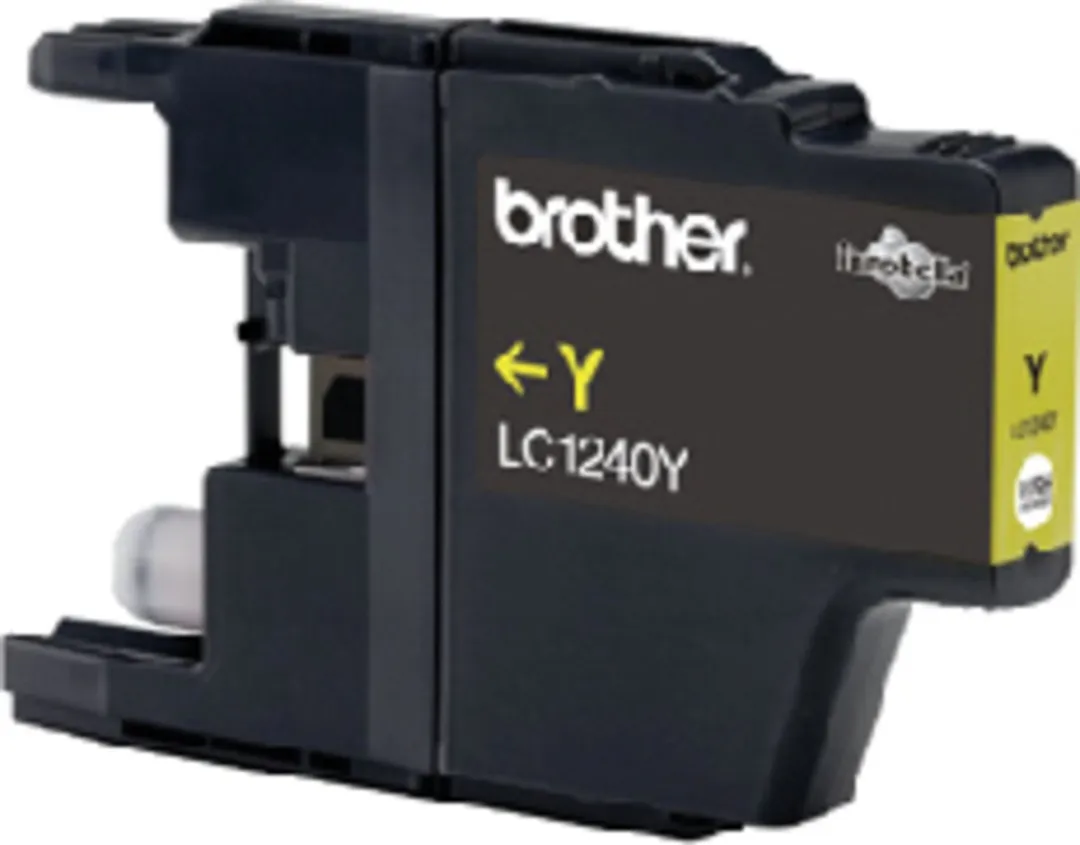 Brother LC1240YBP Inktcartridge - Geel