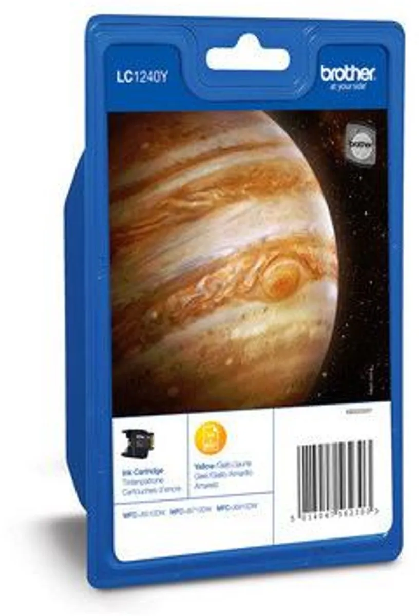 Brother LC1240YBP Inktcartridge - Geel