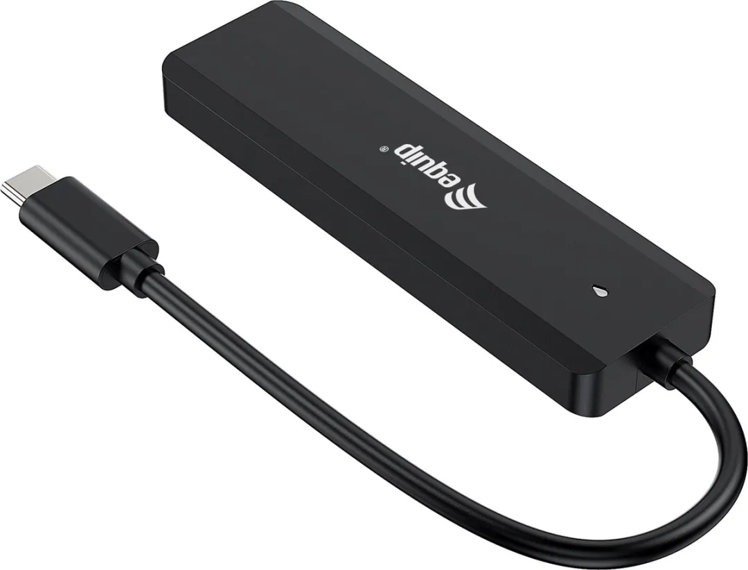 Equip 128964 Interface Hub USB 3.2 Gen 1 Type-C - 5000 Mbit/s - Zwart