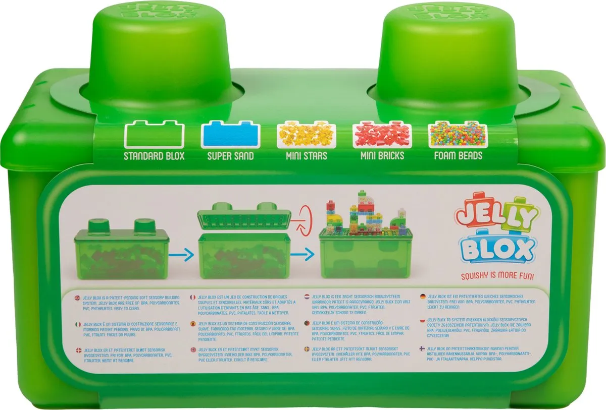Goliath Jelly Blox Constructiespeelgoed - Storage Box - 40+ Minifiguren - afbeelding 6 van 6