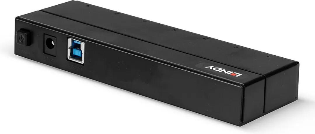 Lindy USB Hub 43228 - 7 Poorten - Zwart