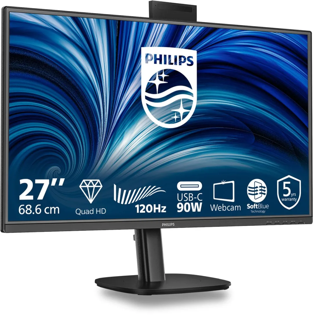 Philips 27B2U3601H/00 Monitor 27" QHD - Zwart - afbeelding 6 van 6