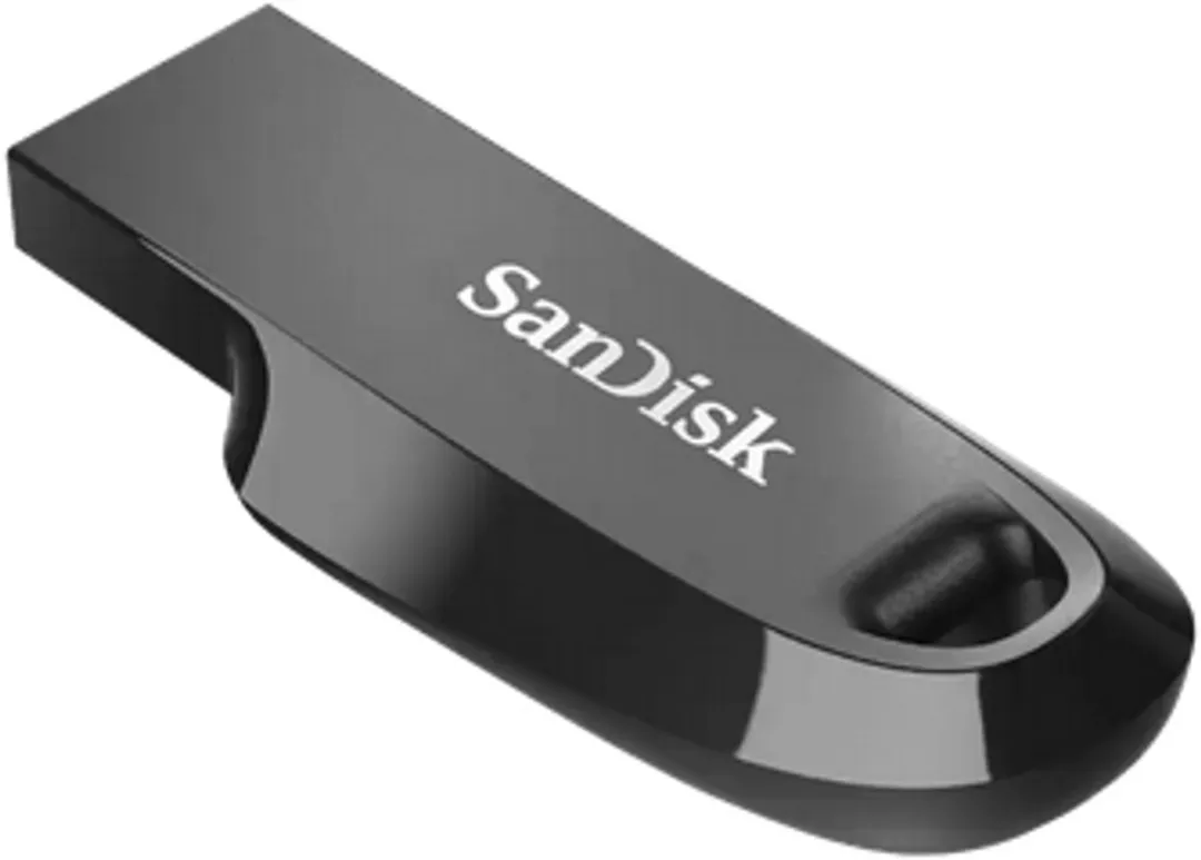 SanDisk Ultra Curve USB Stick 32GB - Zwart