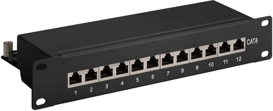 Goobay CAT 6 Patchpaneel 12-poorts