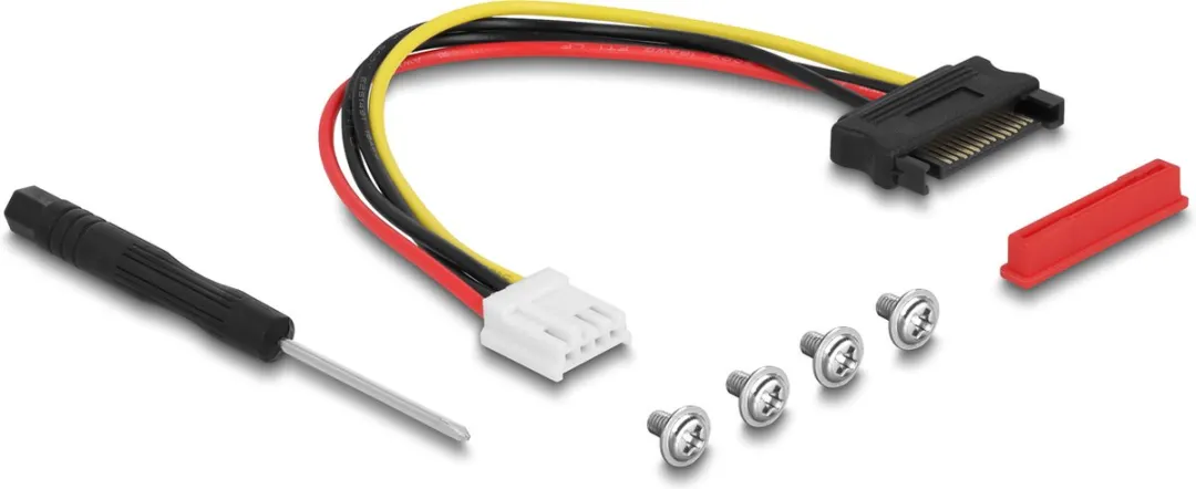 Delock 64216 M.2 Key M naar U.2 NVMe Adapter - 20cm