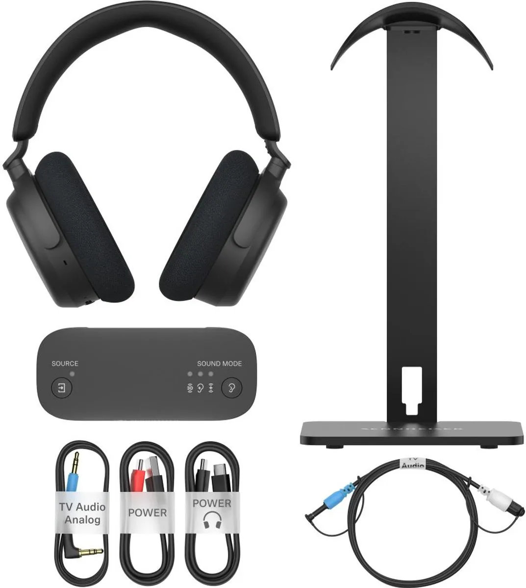 Sennheiser RS 275 Hoofdtelefoon - TV Transmitter BTA1 - Zwart