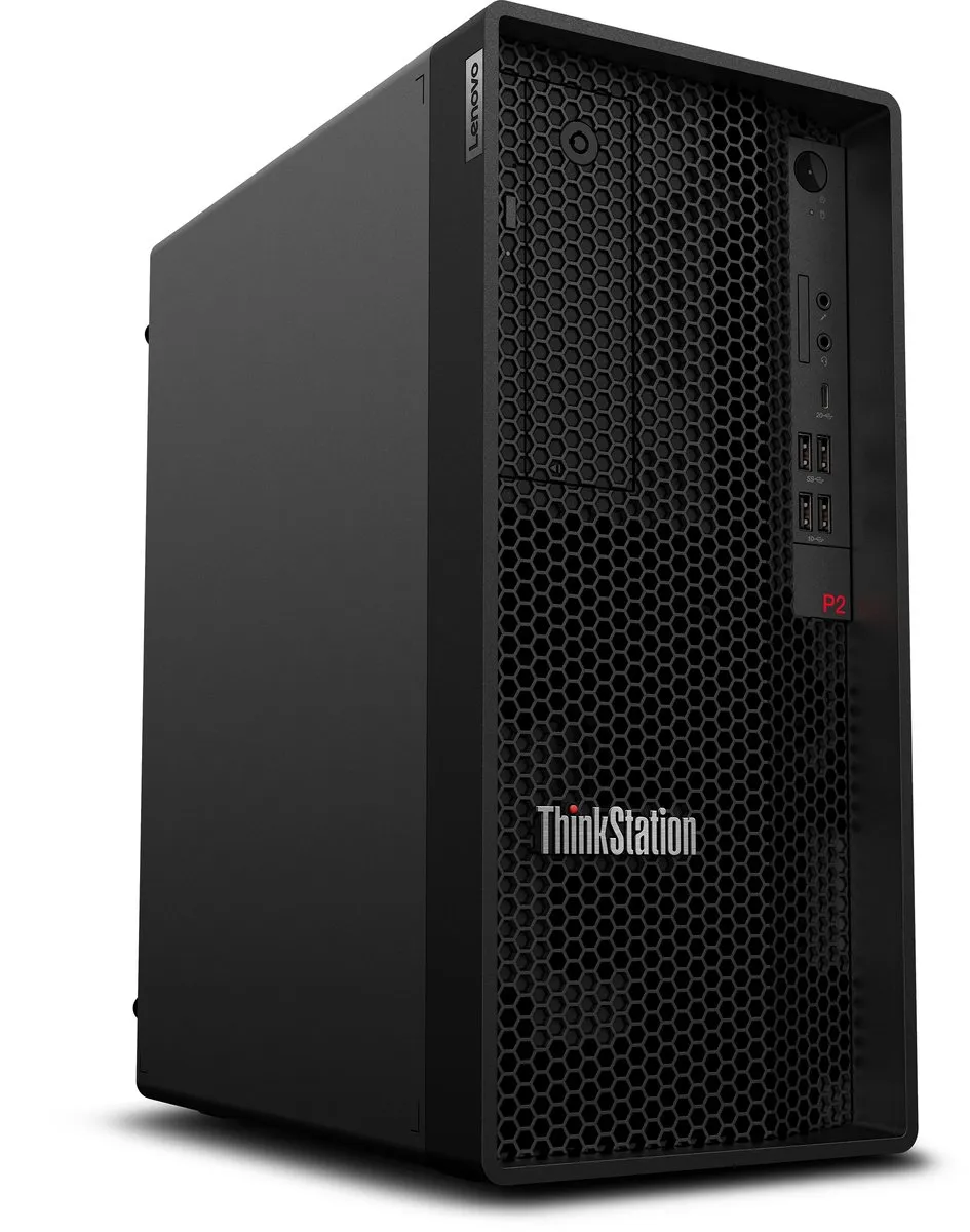 Lenovo ThinkStation P2 Tower Gen 2 - 32GB 512GB SSD - Zwart - afbeelding 6 van 6