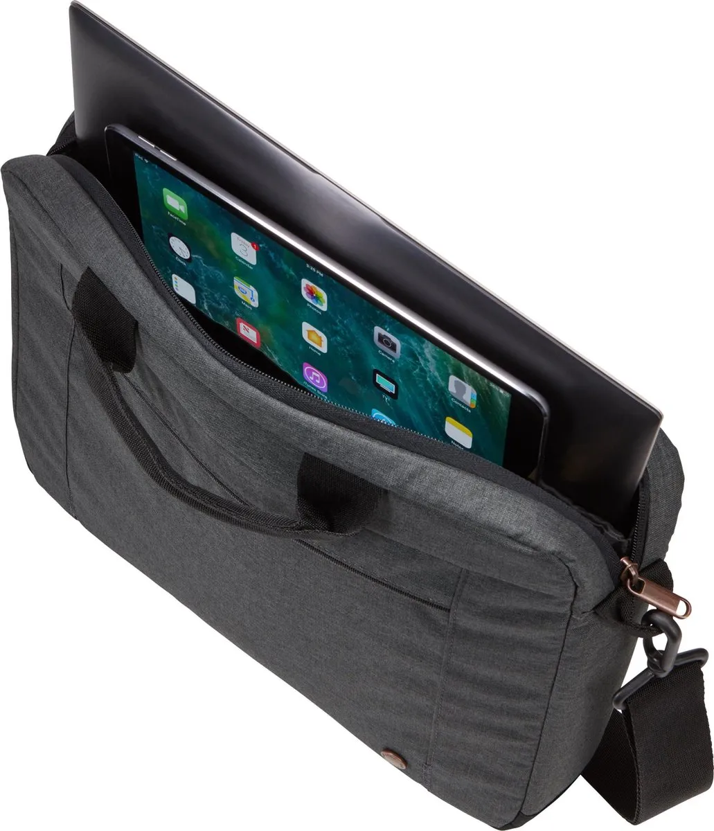 Case Logic Era Laptoptas 14 inch - Obsidian - 3 Vakken