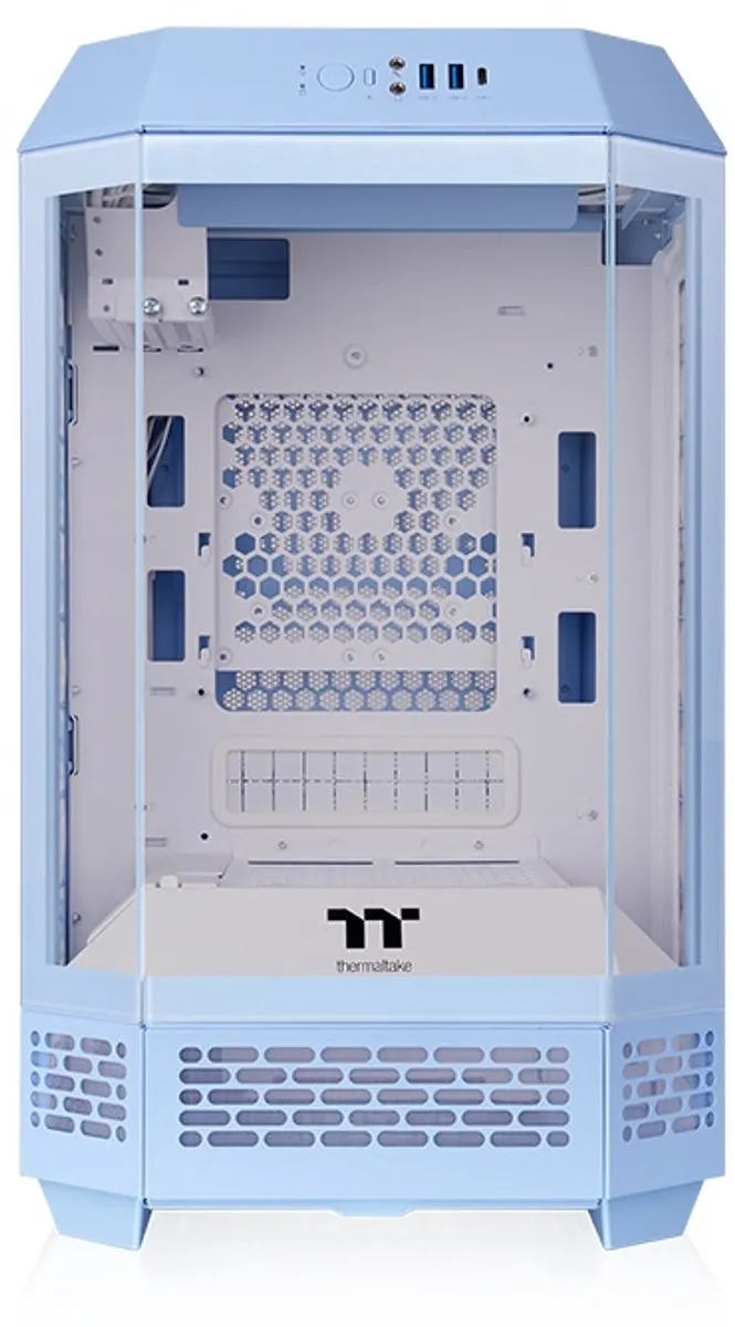 Thermaltake The Tower 250 Hydrangea Blue Mini Tower - Blauw - afbeelding 6 van 6