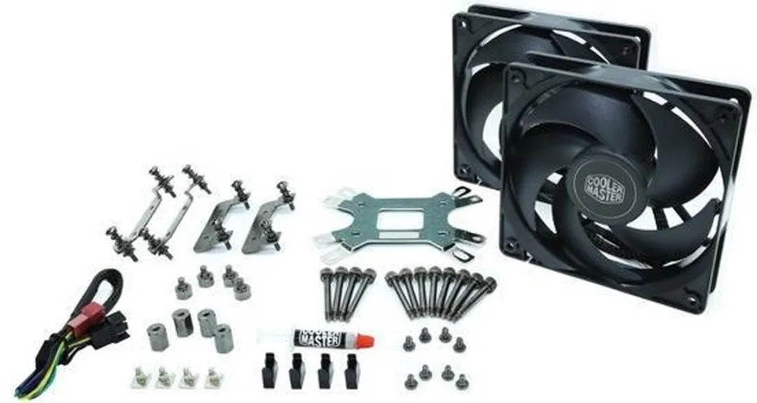 Cooler Master Nepton 240M RL-N24M-24PK-R1 Waterkoeler - 2 Ventilatoren - Zwart - afbeelding 6 van 6
