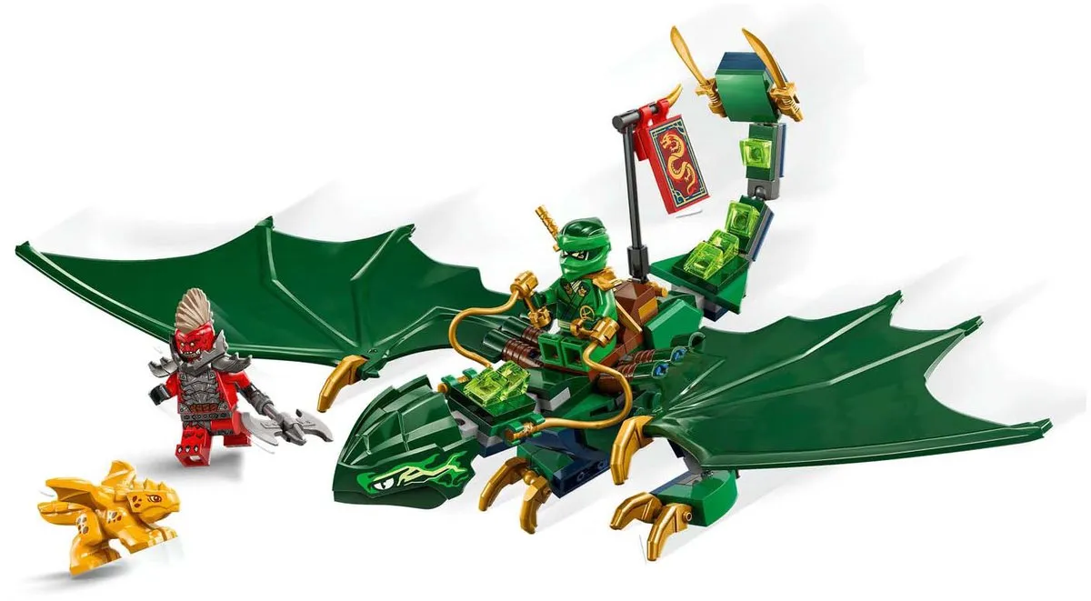 LEGO Ninjago Lloyds Groene Bosdraak 71829 - 128 Stenen - afbeelding 6 van 6