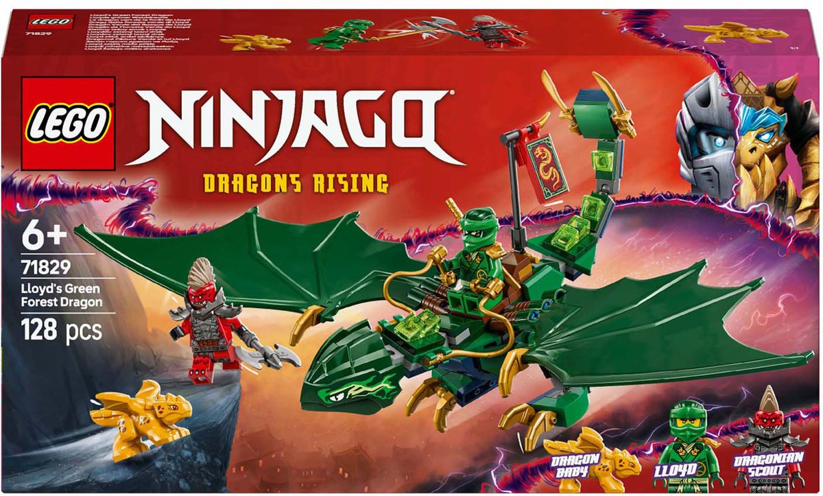 LEGO NINJAGO Lloyds groene bosdraak - 71829