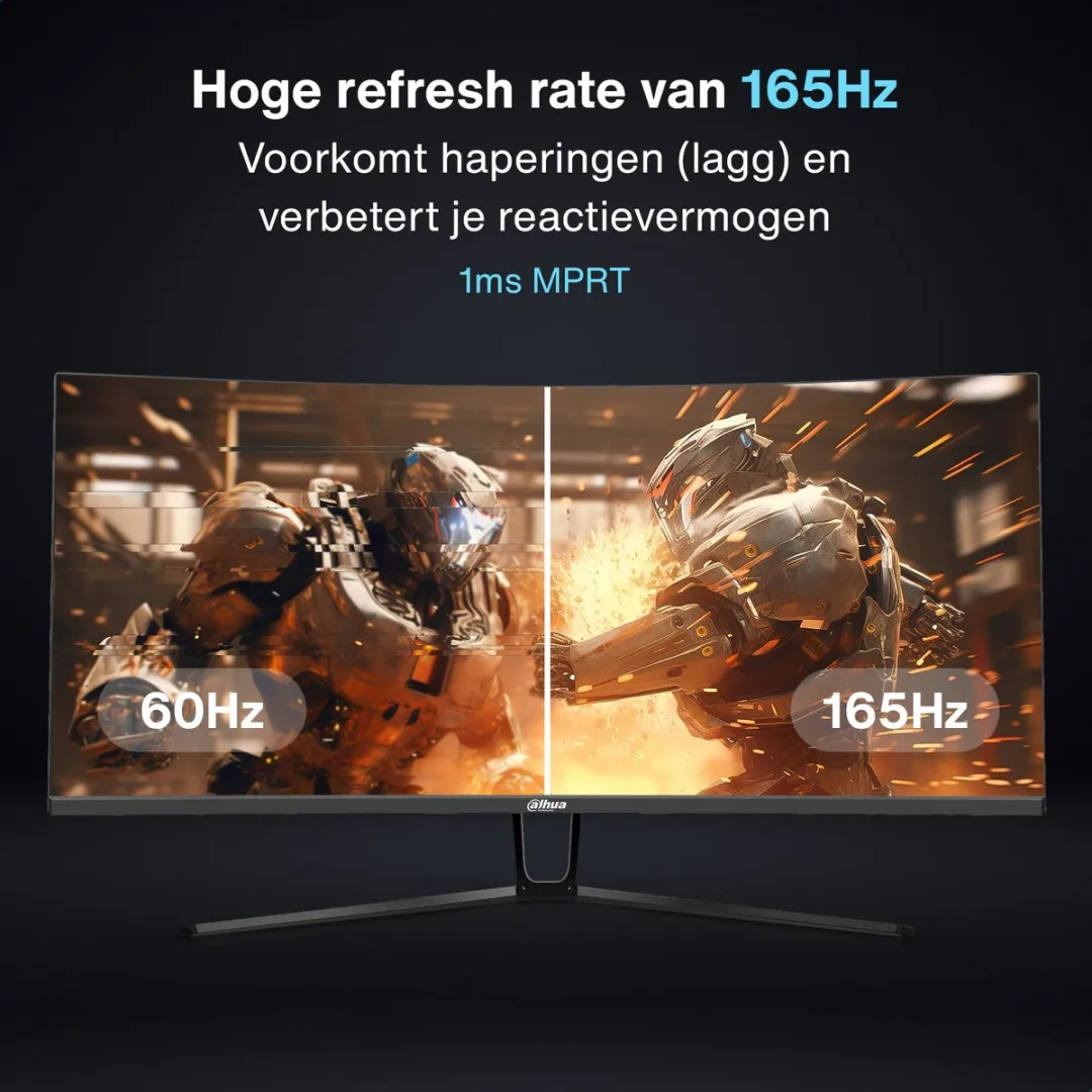 Dahua LM34-E330C Curved Ultrawide Gaming Monitor 34" - 165Hz - 1ms