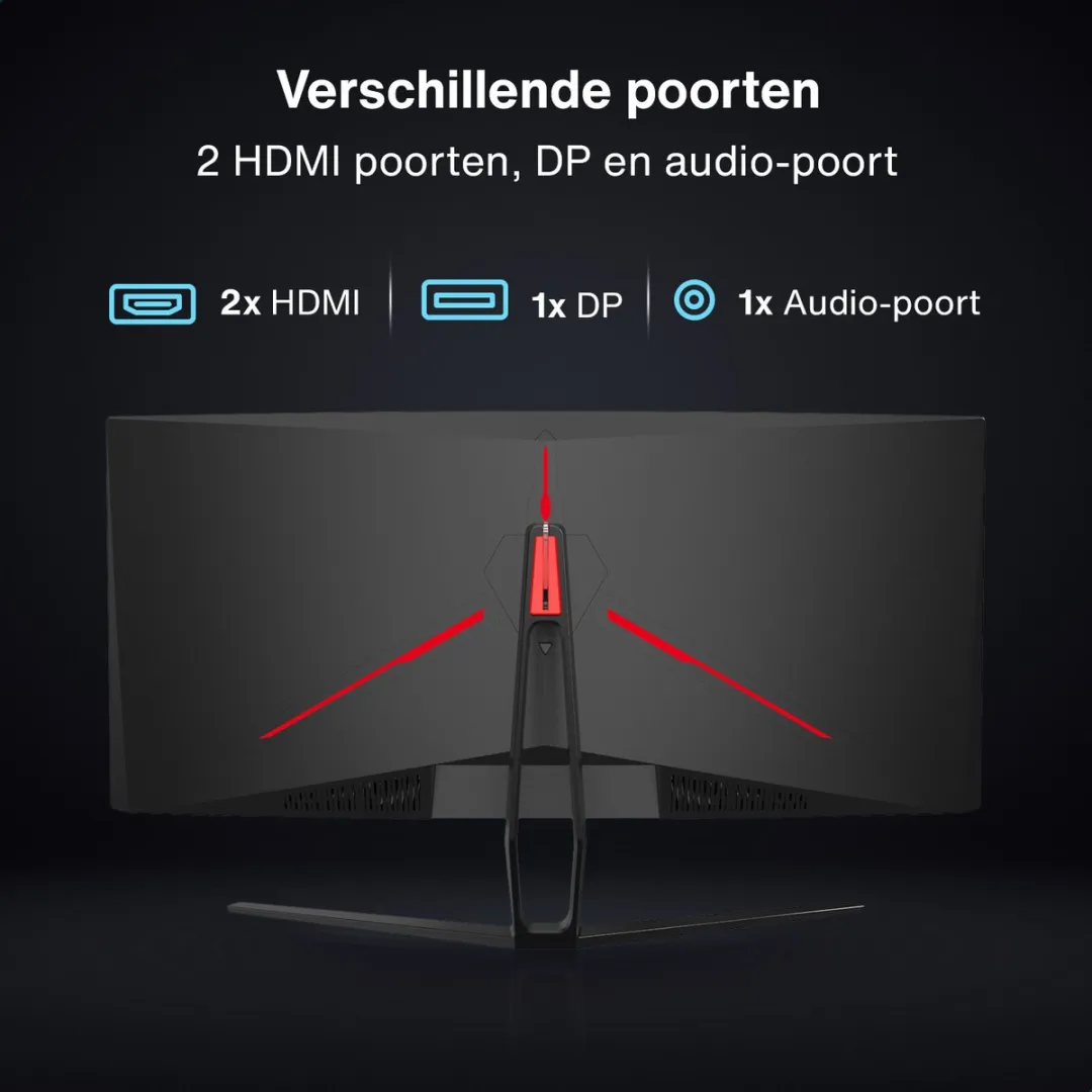 Dahua LM34-E330C Curved Ultrawide Gaming Monitor 34" - 165Hz - 1ms - afbeelding 6 van 6
