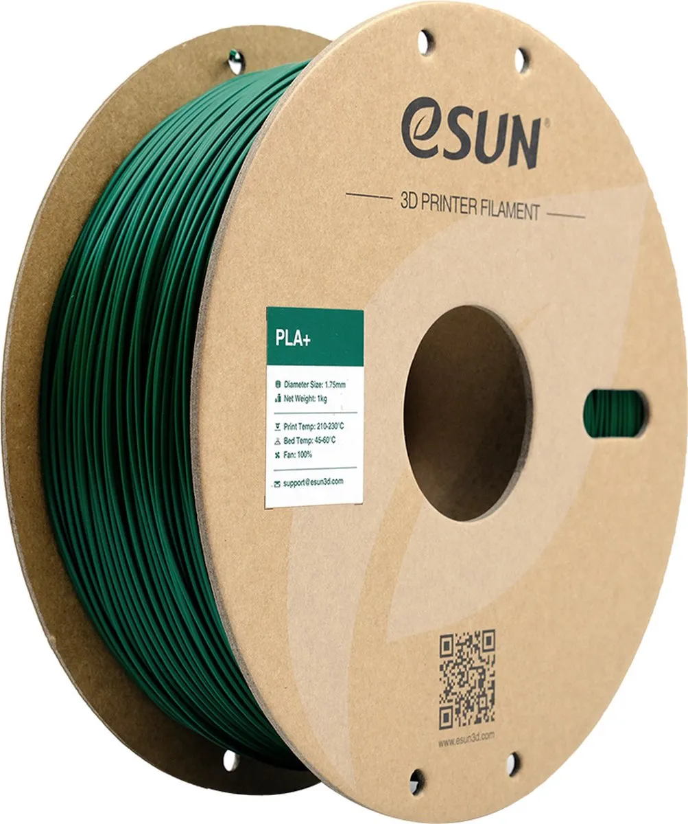 ESUN PLA+ Pine Green 3D Printerfilament 1.75mm