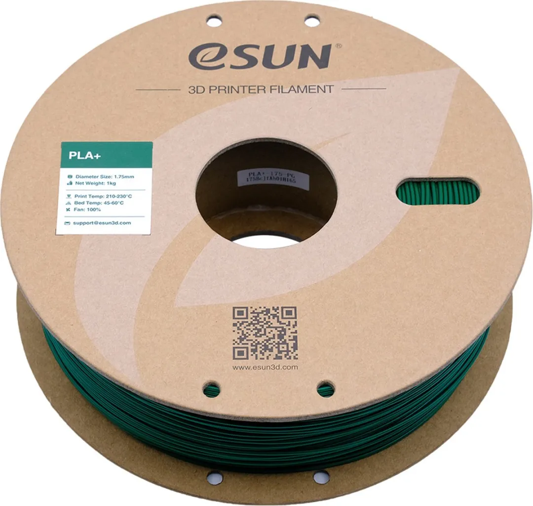 ESUN PLA+ Pine Green 3D Printerfilament 1.75mm