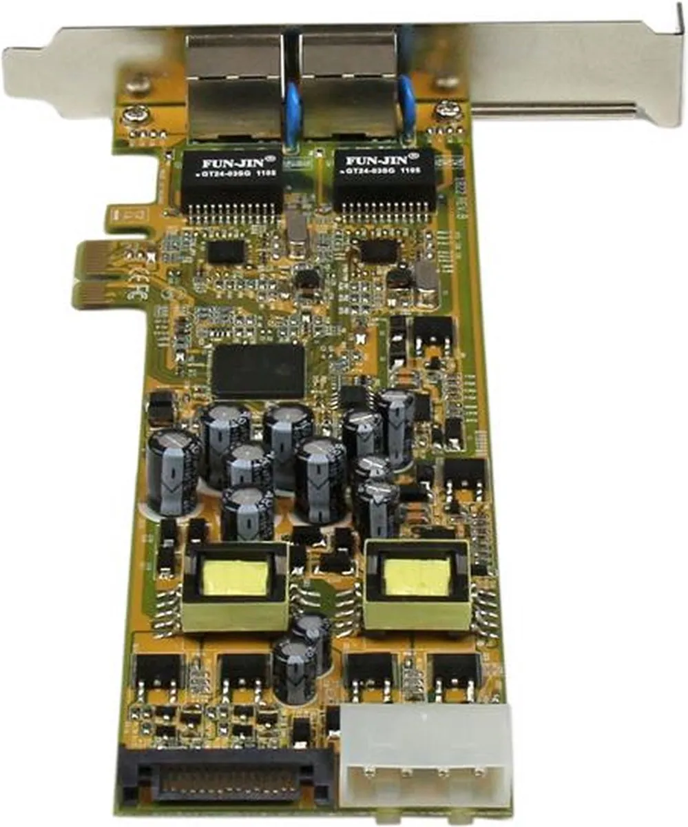 Startech ST2000PEXPSE Netwerkkaart - 2x Ethernet