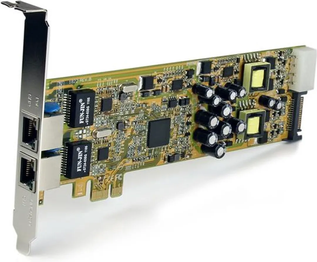 Startech ST2000PEXPSE Netwerkkaart - 2x Ethernet
