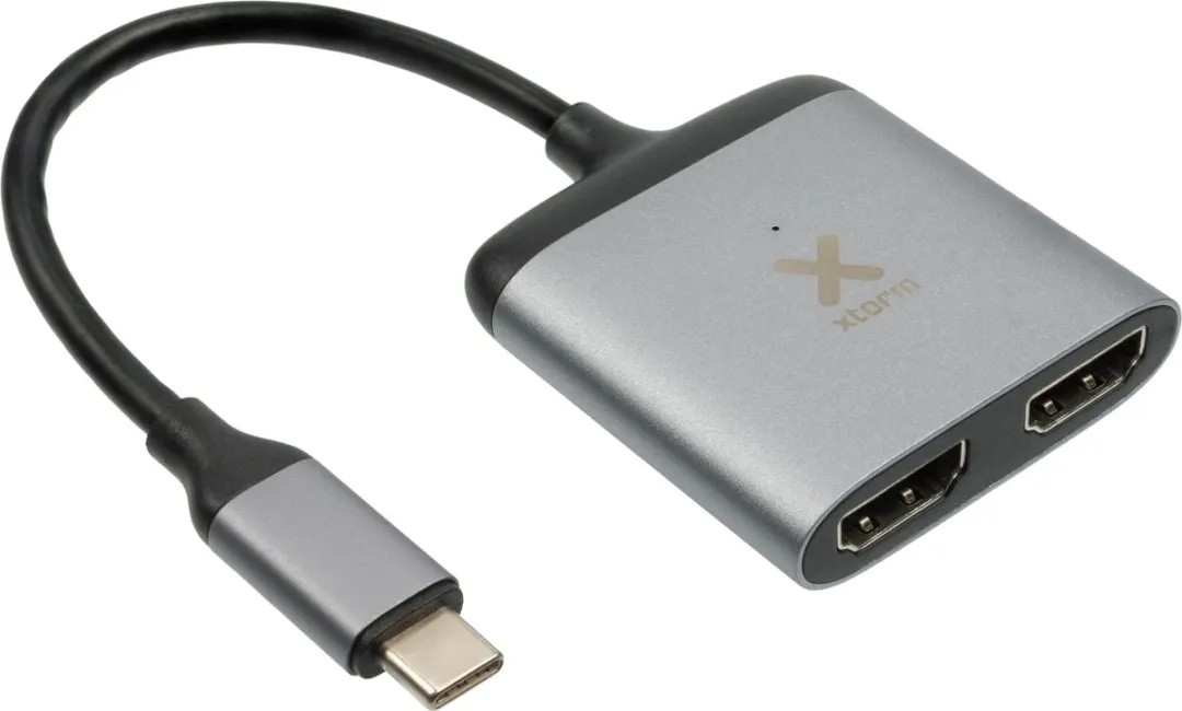 Xtorm XC202 USB-C Hub 2x HDMI - Grijs