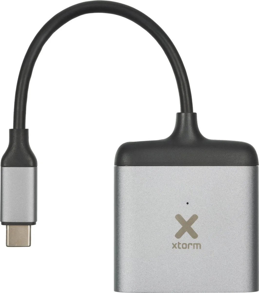 Xtorm XC202 USB-C Hub 2x HDMI - Grijs