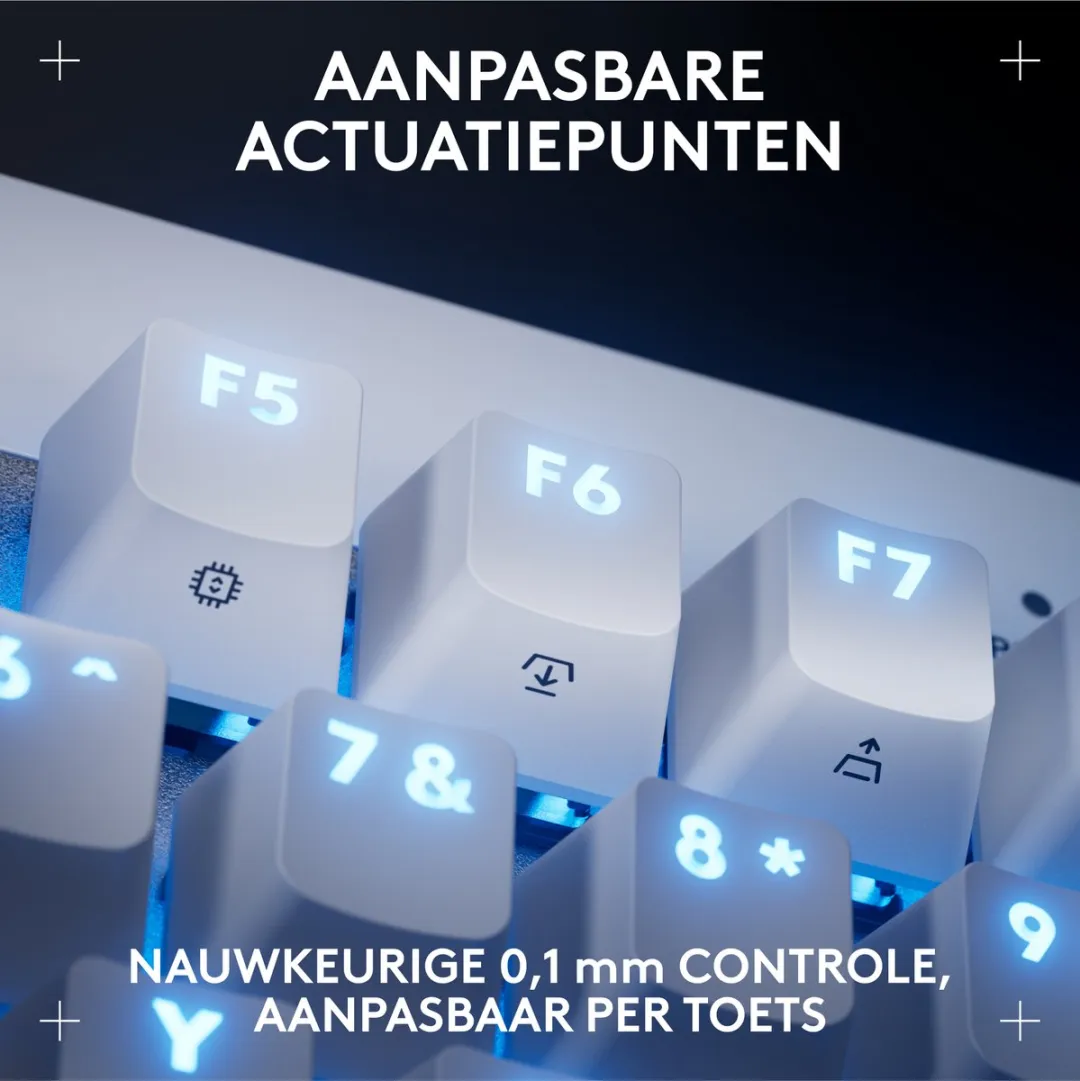 Logitech G PRO X TKL Gaming Toetsenbord Wit - afbeelding 6 van 6
